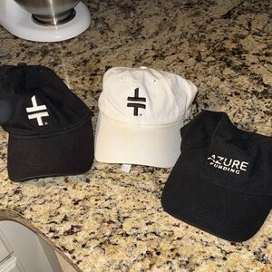 Stylish Black and White Women's Caps